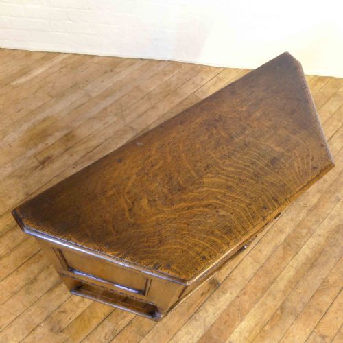 VICTORIAN 17TH CENTURY STYLE OAK CREDENCE TABLE - ADDITIONAL PHOTO 4