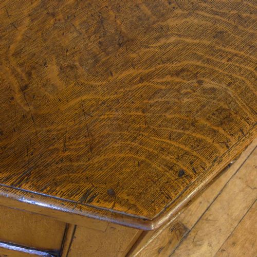 VICTORIAN 17TH CENTURY STYLE OAK CREDENCE TABLE - ADDITIONAL PHOTO 6