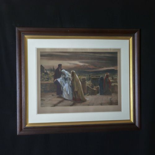 return from the cavalry mezzotint - CATEGORY: ANTIQUE ART - DATED 19TH CENTURY