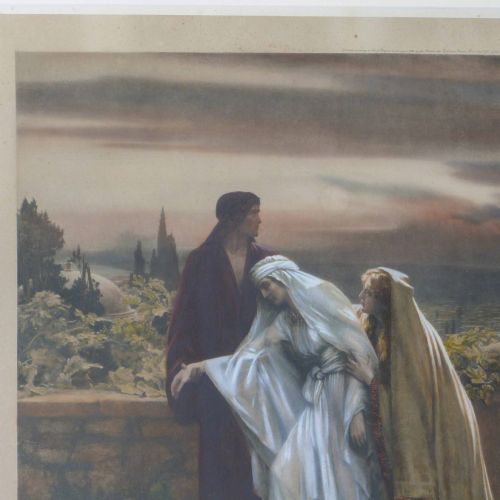 RETURN FROM THE CAVALRY MEZZOTINT - ADDITIONAL PHOTO 2
