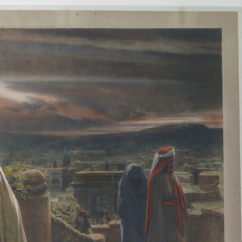 RETURN FROM THE CAVALRY MEZZOTINT - ADDITIONAL PHOTO 3