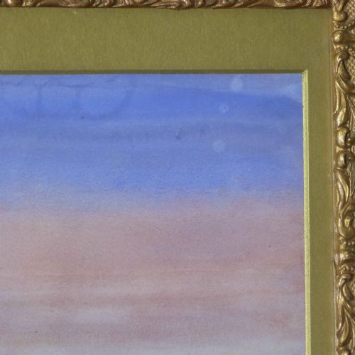 VICTORIAN WATERCOLOUR EVENING ON DARTMOOR - ADDITIONAL PHOTO 4