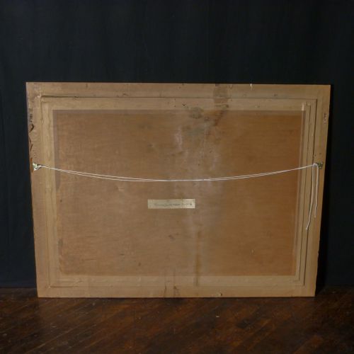 LARGE VICTORIAN PICTURE BY W MEREDITH - ADDITIONAL PHOTO 8