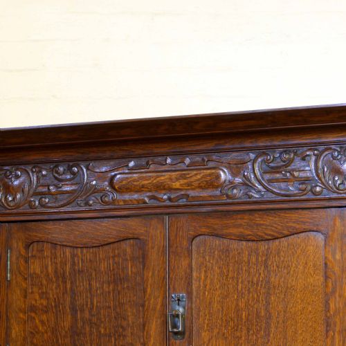 FINE ARTS CRAFTS OAK WARDROBE - ADDITIONAL PHOTO 6