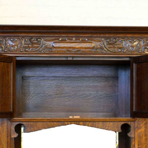 FINE ARTS CRAFTS OAK WARDROBE - ADDITIONAL PHOTO 8