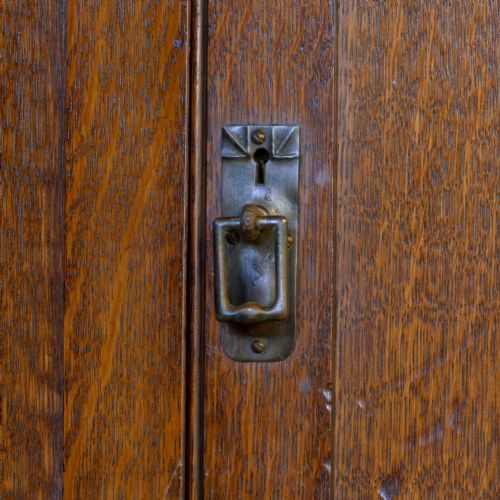 FINE ARTS CRAFTS OAK WARDROBE - ADDITIONAL PHOTO 9
