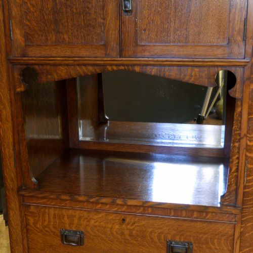 FINE ARTS CRAFTS OAK WARDROBE - ADDITIONAL PHOTO 11