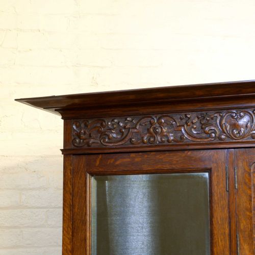 FINE ARTS CRAFTS OAK WARDROBE - ADDITIONAL PHOTO 14