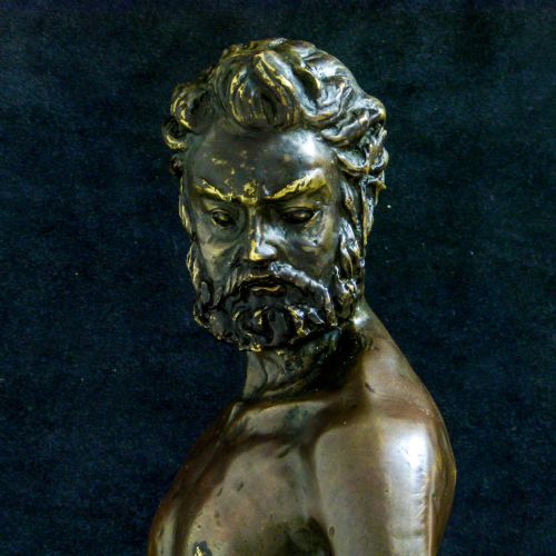 VICTORIAN BRONZE FIGURE - ADDITIONAL PHOTO 3