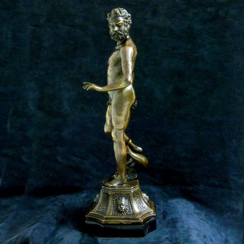 VICTORIAN BRONZE FIGURE - ADDITIONAL PHOTO 5