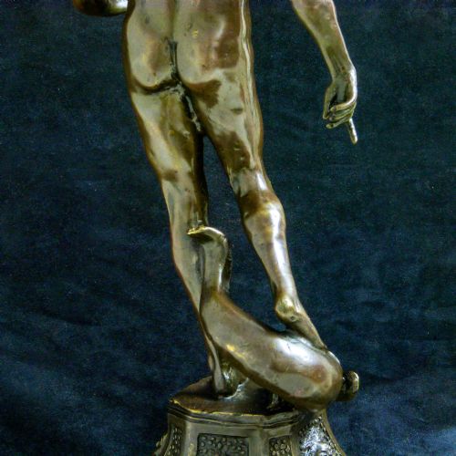 VICTORIAN BRONZE FIGURE - ADDITIONAL PHOTO 9