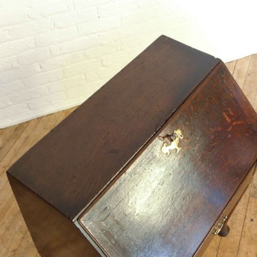 GEORGE II OAK BUREAU - ADDITIONAL PHOTO 8