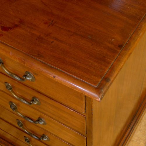 VICTORIAN MAHOGANY ARCHITECTS BOOKCASE - ADDITIONAL PHOTO 4