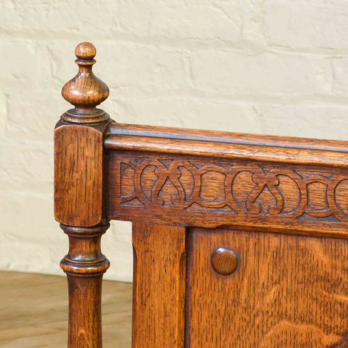 VINTAGE OAK BEDSTEAD - ADDITIONAL PHOTO 1