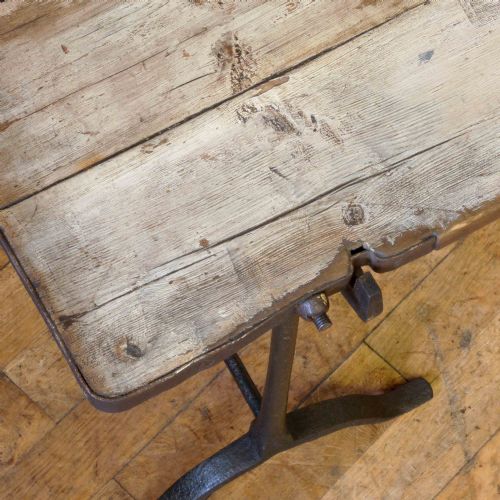 VICTORIAN PINE TRESTLE TABLE - ADDITIONAL PHOTO 3