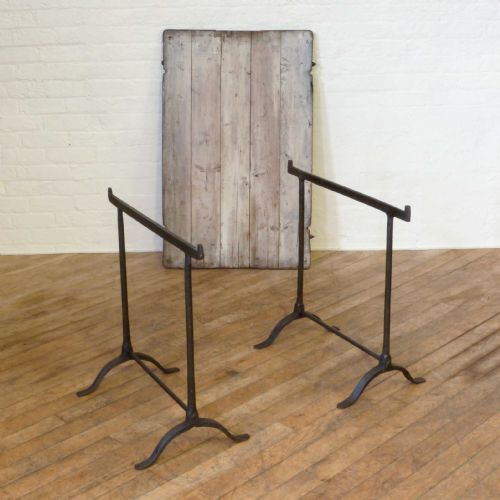 VICTORIAN PINE TRESTLE TABLE - ADDITIONAL PHOTO 2