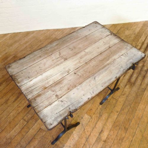 VICTORIAN PINE TRESTLE TABLE - ADDITIONAL PHOTO 5