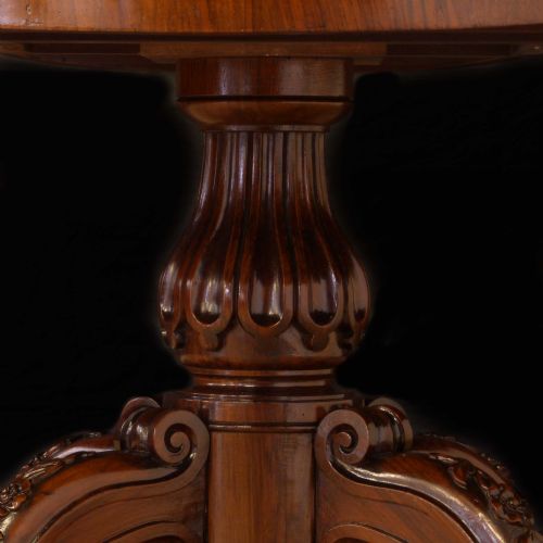 VICTORIAN WALNUT LOO TABLE - ADDITIONAL PHOTO 3