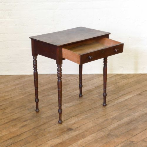 GEORGIAN MAHOGANY OCCASIONAL TABLE - ADDITIONAL PHOTO 1