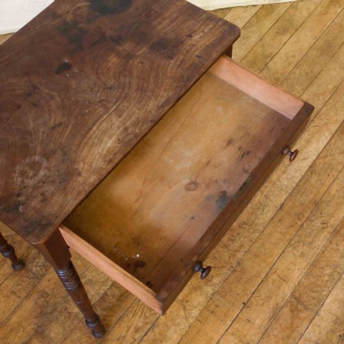 GEORGIAN MAHOGANY OCCASIONAL TABLE - ADDITIONAL PHOTO 3