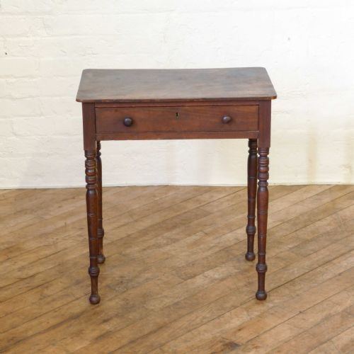 GEORGIAN MAHOGANY OCCASIONAL TABLE - ADDITIONAL PHOTO 4