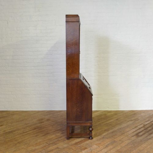 OAK BUREAU BOOKCASE - ADDITIONAL PHOTO 10