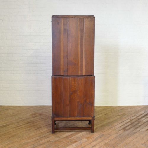OAK BUREAU BOOKCASE - ADDITIONAL PHOTO 13