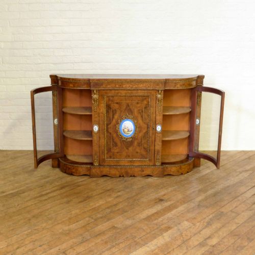 VICTORIAN WALNUT CREDENZA - ADDITIONAL PHOTO 2