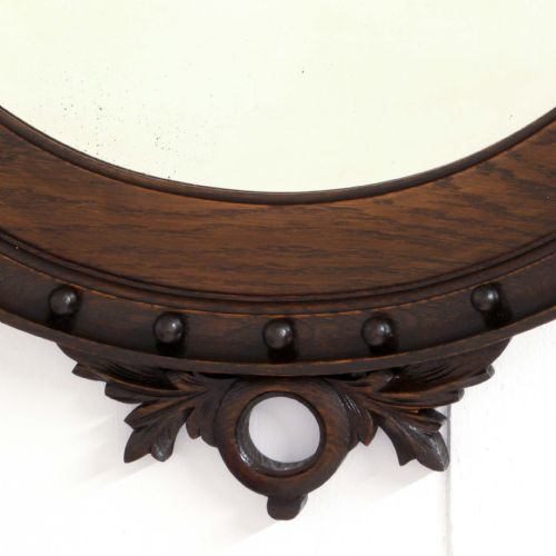 OAK WALL MIRROR - ADDITIONAL PHOTO 1