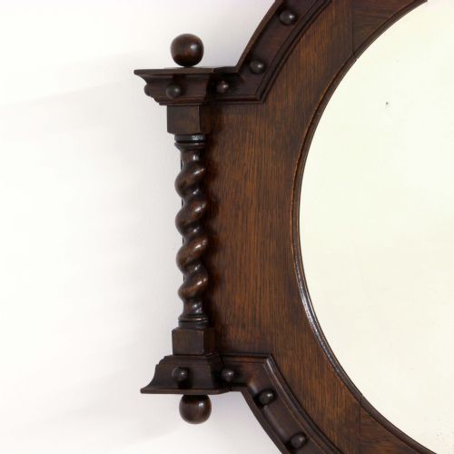 OAK WALL MIRROR - ADDITIONAL PHOTO 3
