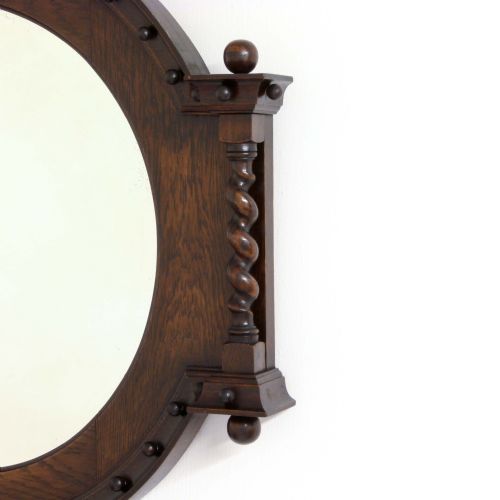 OAK WALL MIRROR - ADDITIONAL PHOTO 4