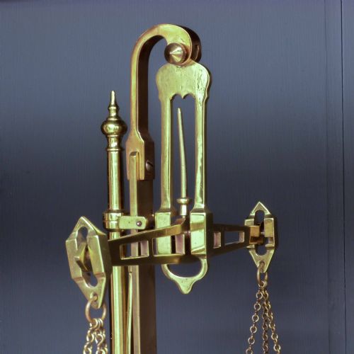 BRASS BALANCE SCALES - ADDITIONAL PHOTO 2