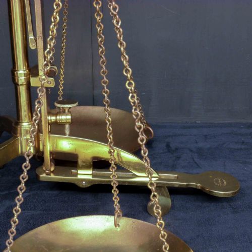 BRASS BALANCE SCALES - ADDITIONAL PHOTO 3
