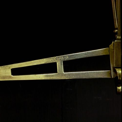 EDWARDIAN BRASS SCALES - ADDITIONAL PHOTO 3