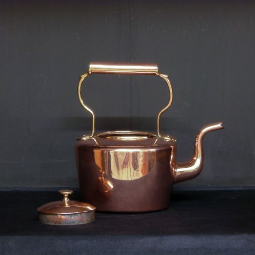 VICTORIAN COPPER KETTLE - ADDITIONAL PHOTO 6