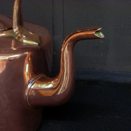 VICTORIAN COPPER KETTLE - ADDITIONAL PHOTO 8