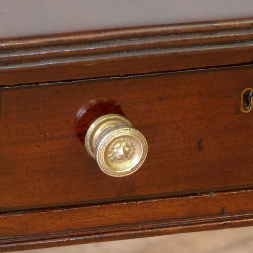 REGENCY MAHOGANY SOFA TABLE - ADDITIONAL PHOTO 4