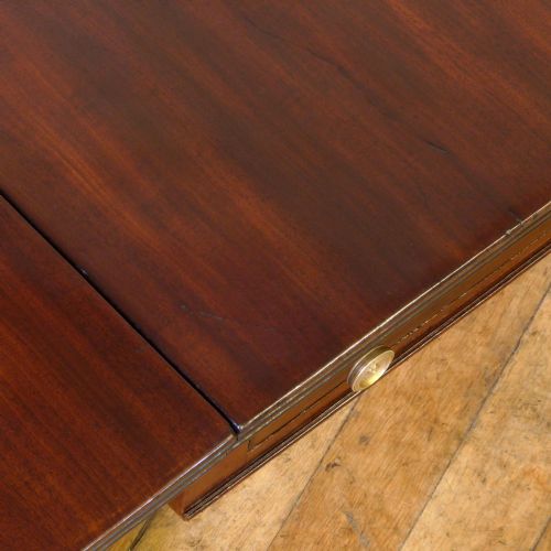 REGENCY MAHOGANY SOFA TABLE - ADDITIONAL PHOTO 9
