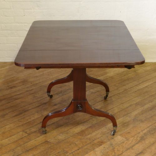 REGENCY MAHOGANY SOFA TABLE - ADDITIONAL PHOTO 12