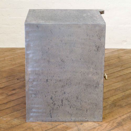 MILNERS POLISHED STEEL SAFE - ADDITIONAL PHOTO 11