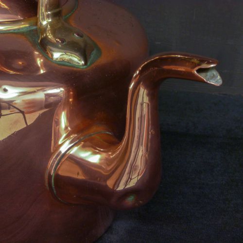 VICTORIAN COPPER KETTLE - ADDITIONAL PHOTO 2