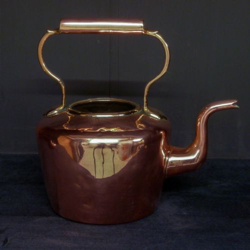 VICTORIAN COPPER KETTLE - ADDITIONAL PHOTO 11