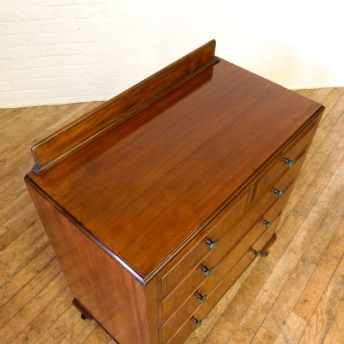 WALNUT CHEST OF DRAWERS - ADDITIONAL PHOTO 3