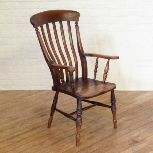 victorian beech elm farmhouse chair - CATEGORY: ANTIQUE CHAIRS - DATED 1890