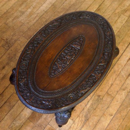 INDIAN OCCASIONAL TABLE - ADDITIONAL PHOTO 2