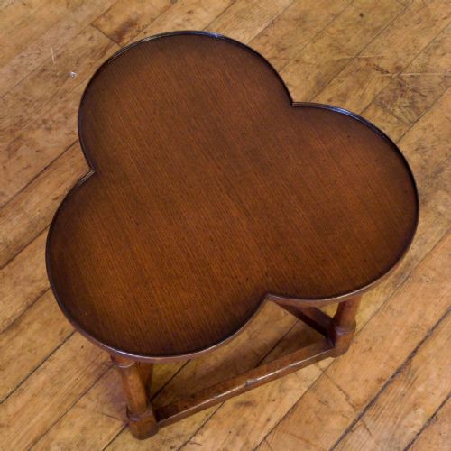 OAK TRIFOIL TABLE - ADDITIONAL PHOTO 1