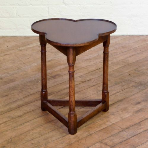 OAK TRIFOIL TABLE - ADDITIONAL PHOTO 5