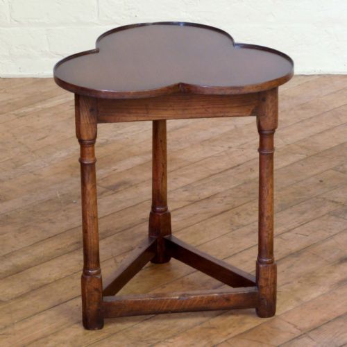 OAK TRIFOIL TABLE - ADDITIONAL PHOTO 6