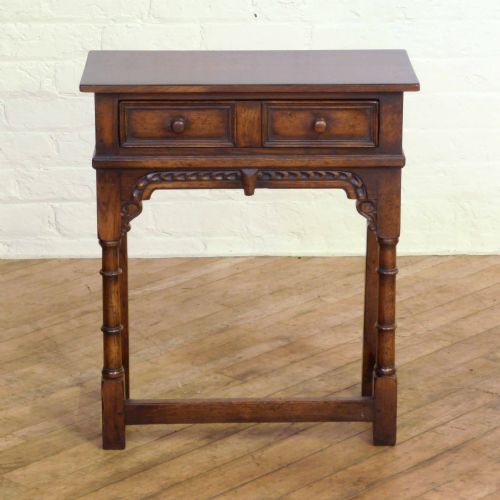OAK SIDE TABLE - ADDITIONAL PHOTO 1