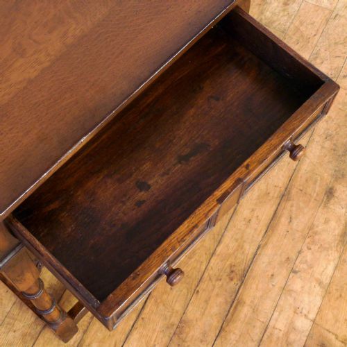 OAK SIDE TABLE - ADDITIONAL PHOTO 5